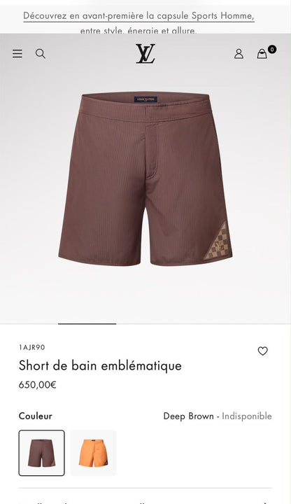 Louis Vuitton Swimming Short