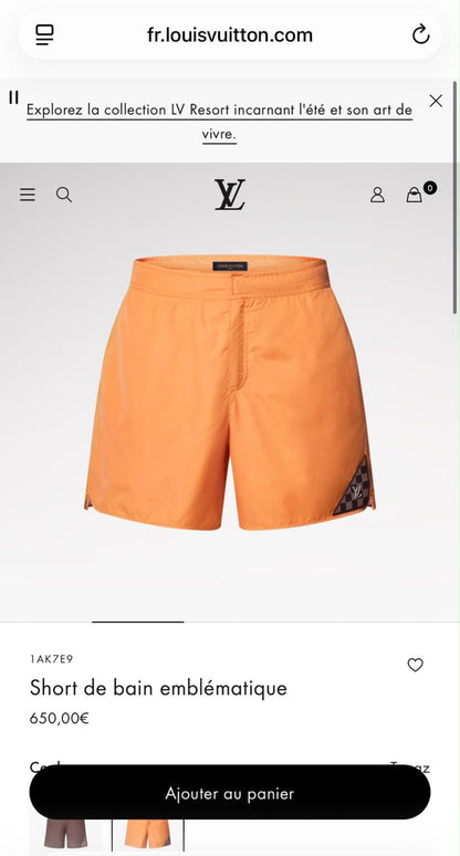 Louis Vuitton Swimming Short