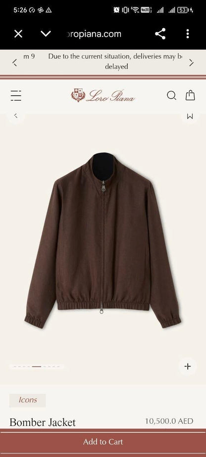 Loro Piana Reversible Jacket