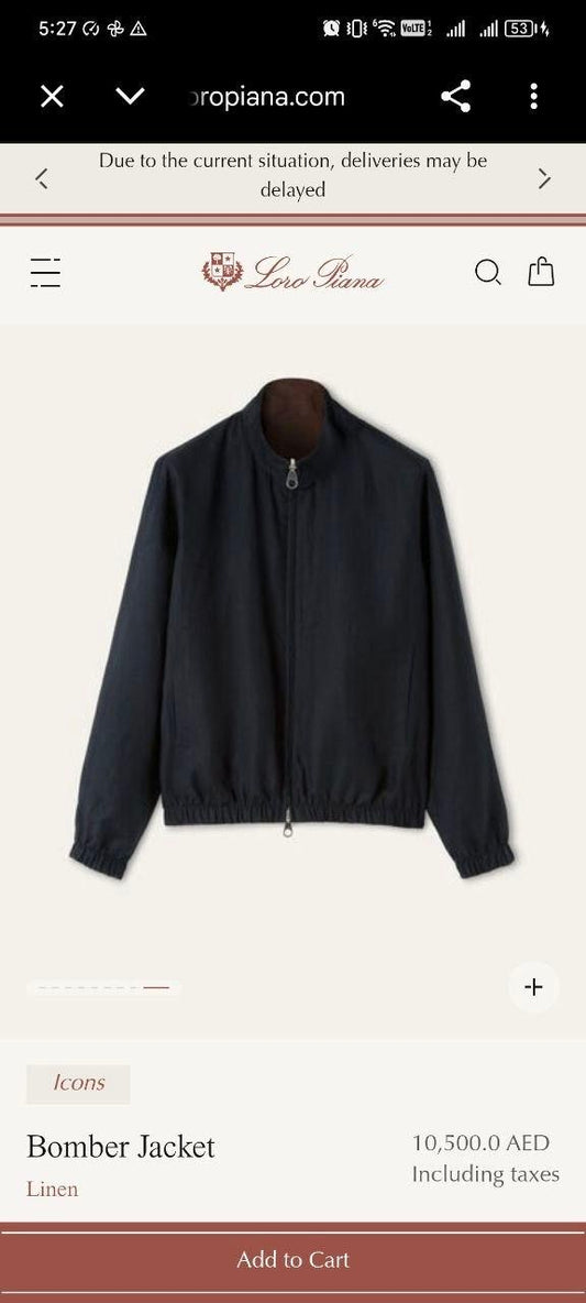Loro Piana Reversible Jacket