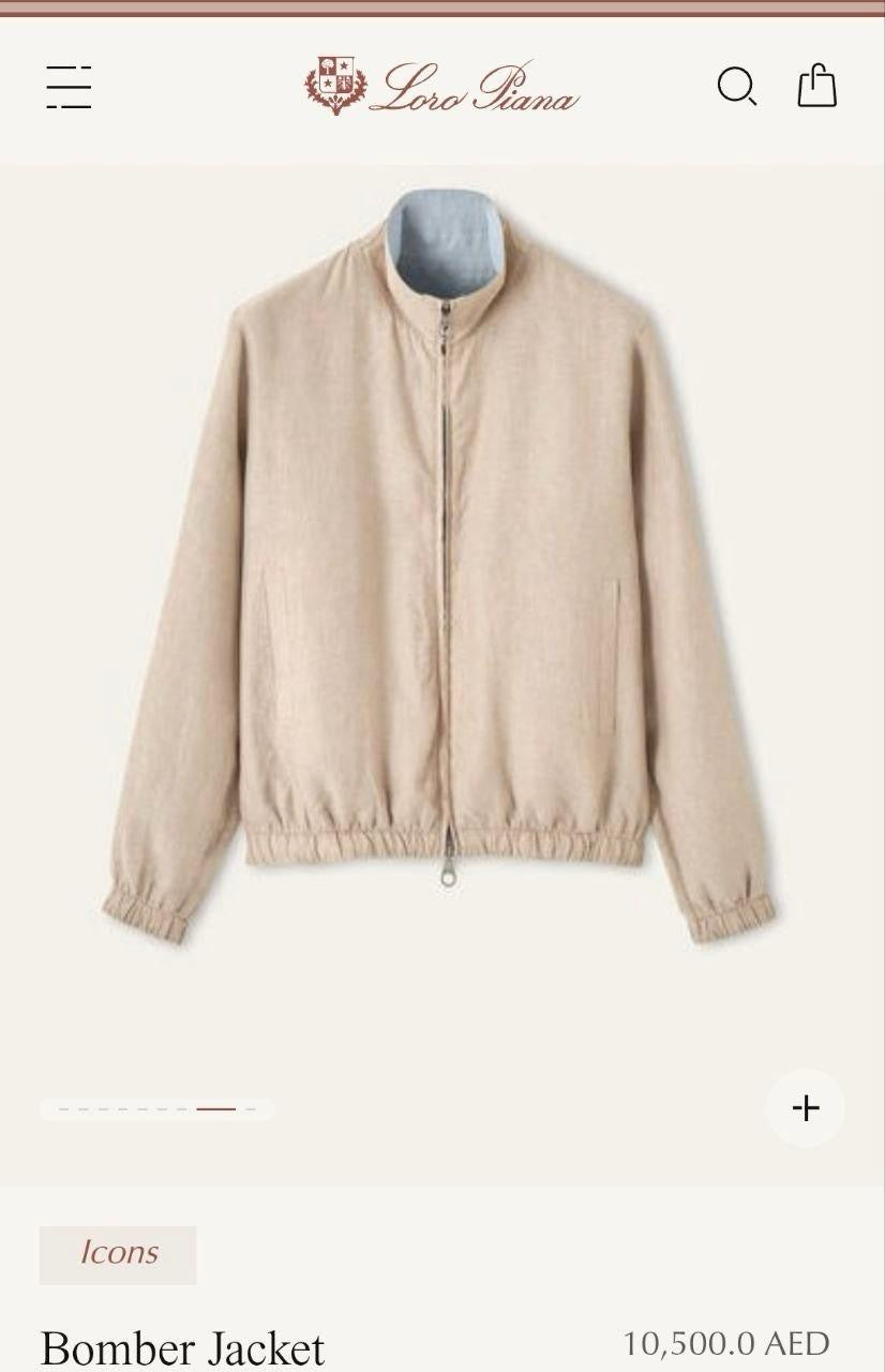 Loro Piana Reversible Jacket