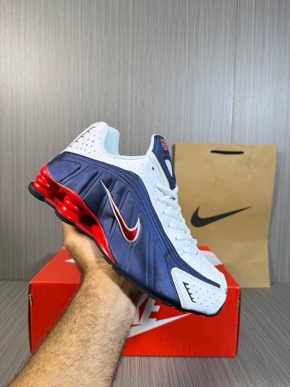Nike Shox R4 White/Blue