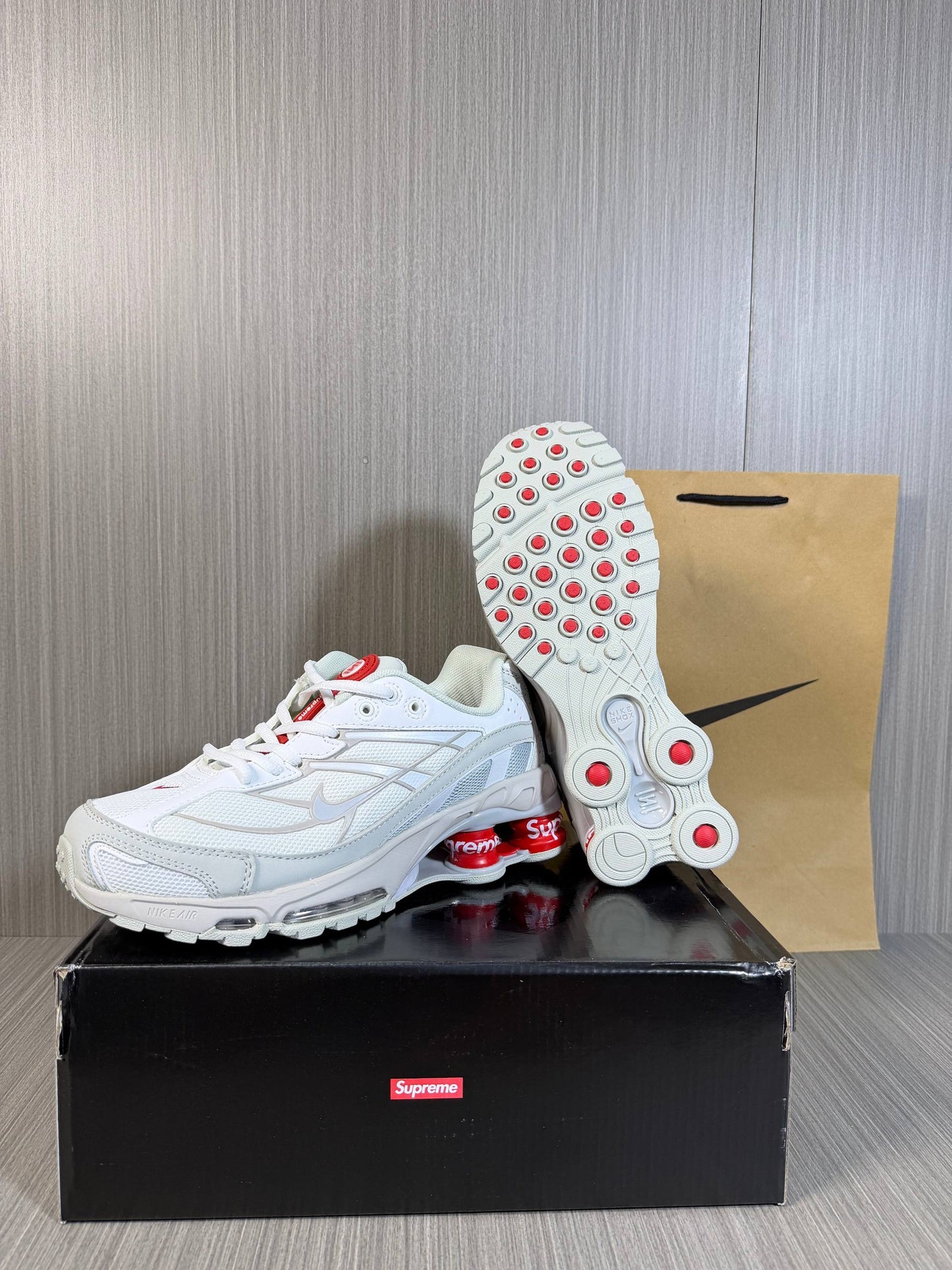 Nike Shox Ride 2 Supreme White