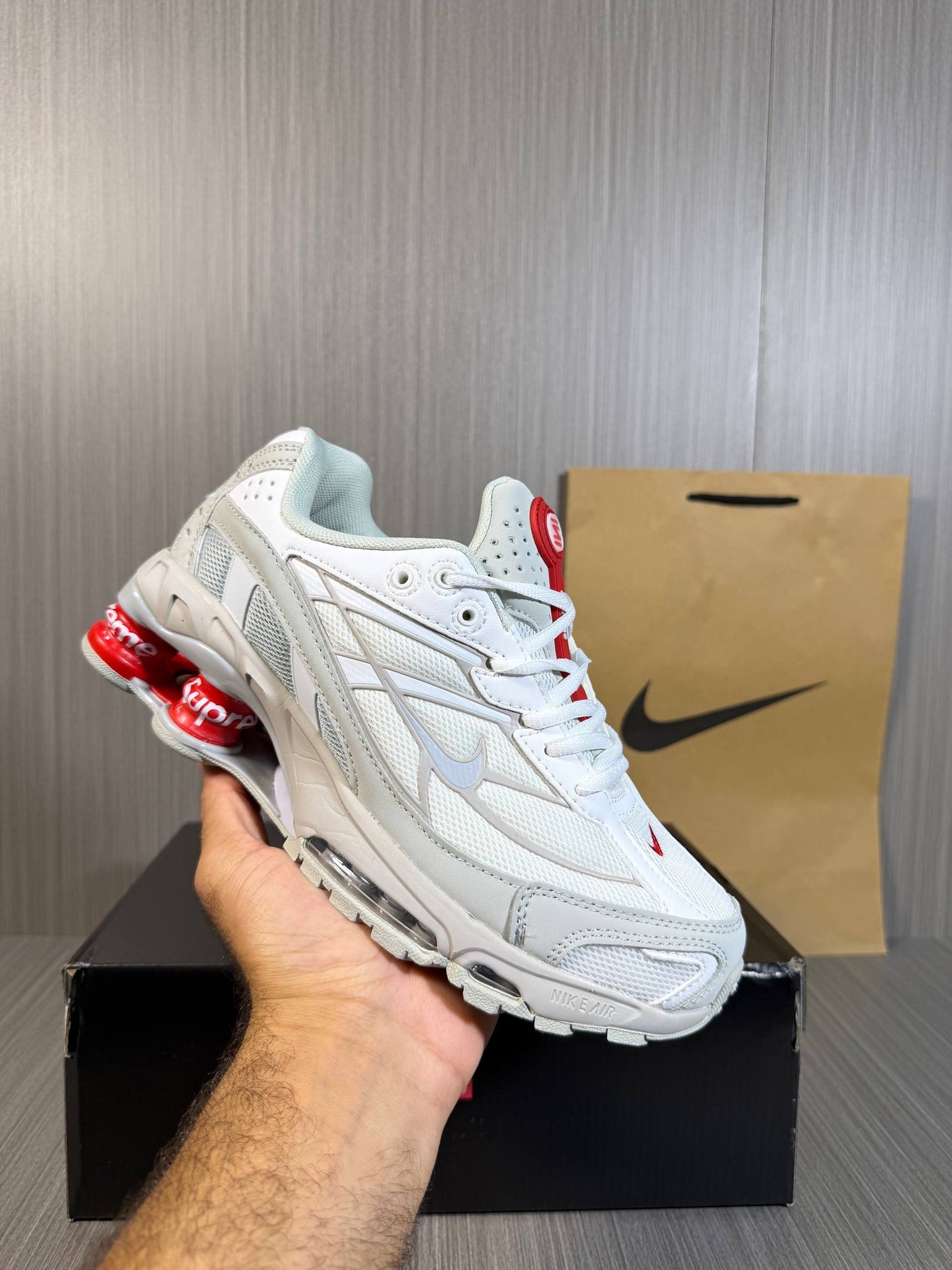Nike Shox Ride 2 Supreme White