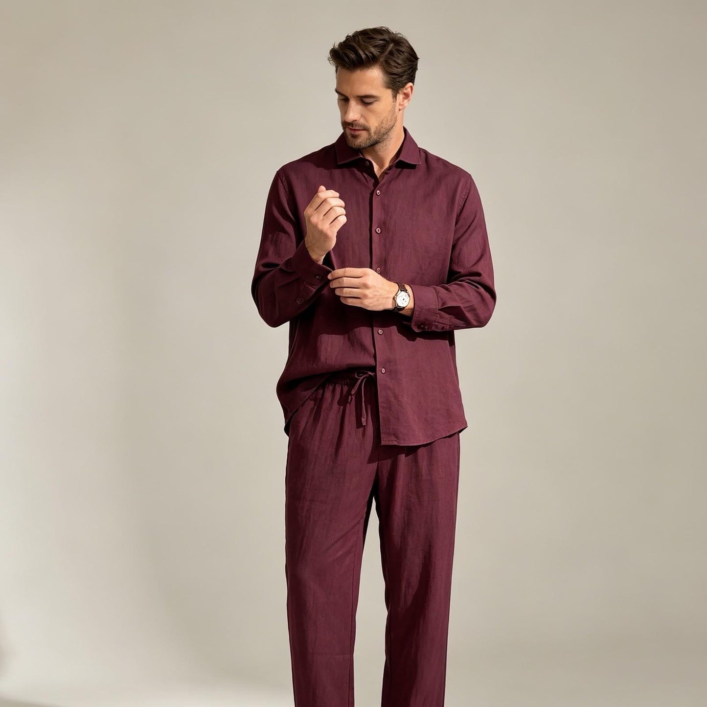 Zegna Linen Set
