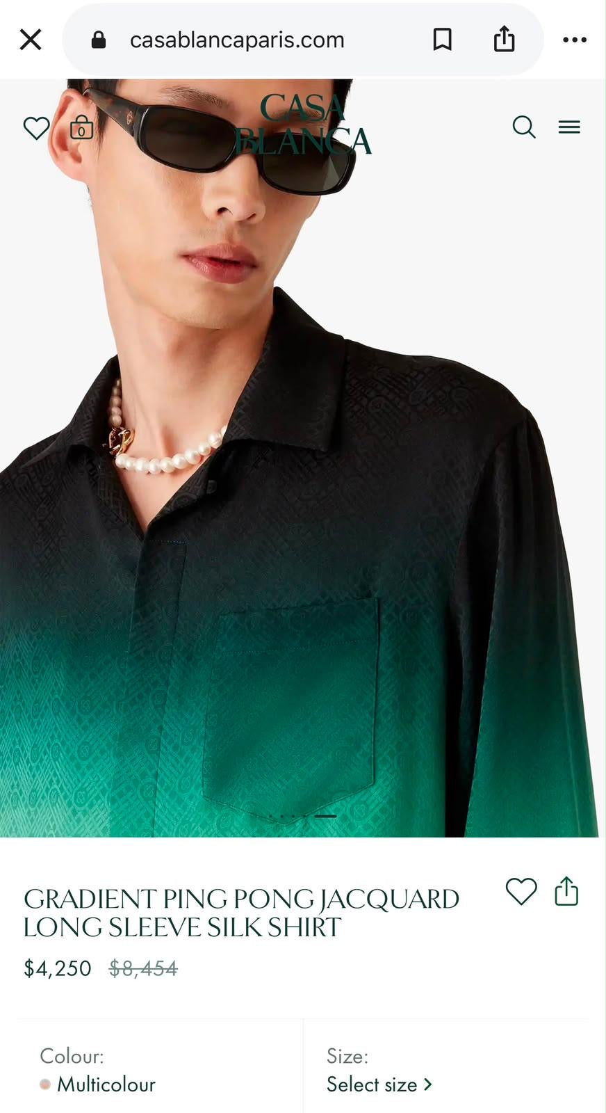 Casablanca Silk Set