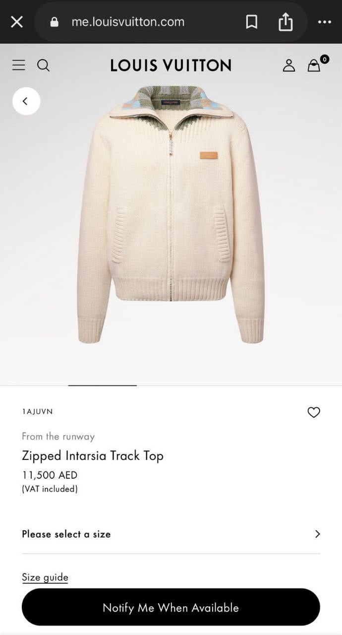 Louis Vuitton Polo Sweater