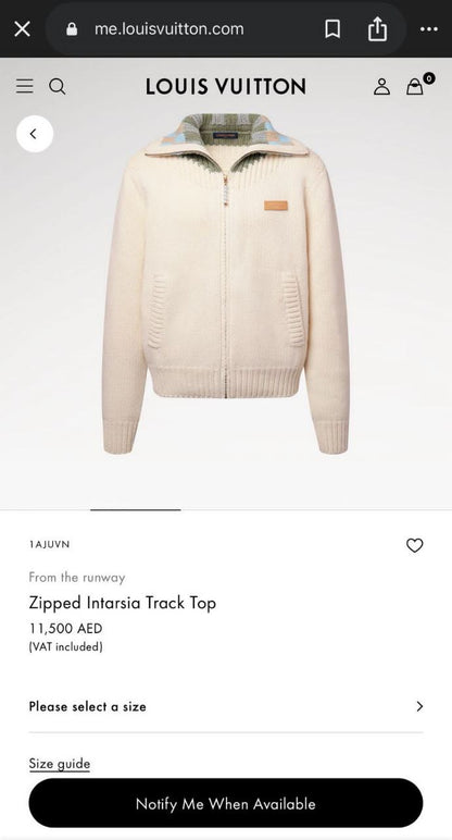 Louis Vuitton Polo Sweater