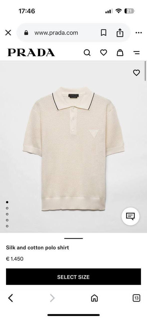 Prada polo Shirt