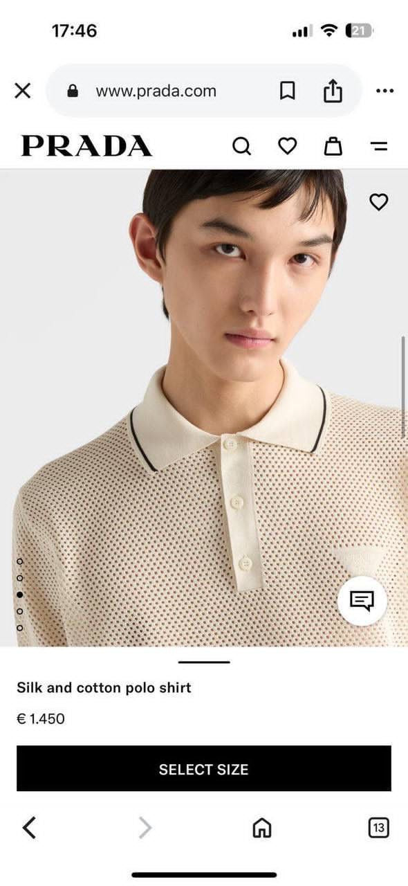 Prada polo Shirt