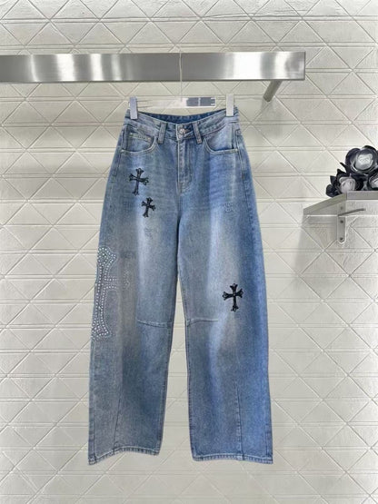 Chrome Hearts Jeans Pants