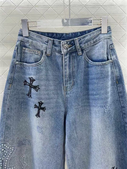 Chrome Hearts Jeans Pants