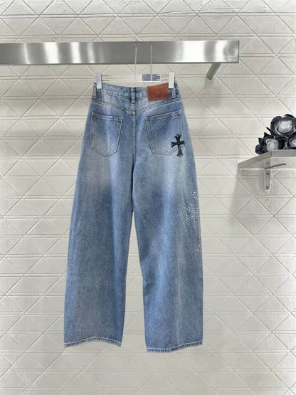 Chrome Hearts Jeans Pants