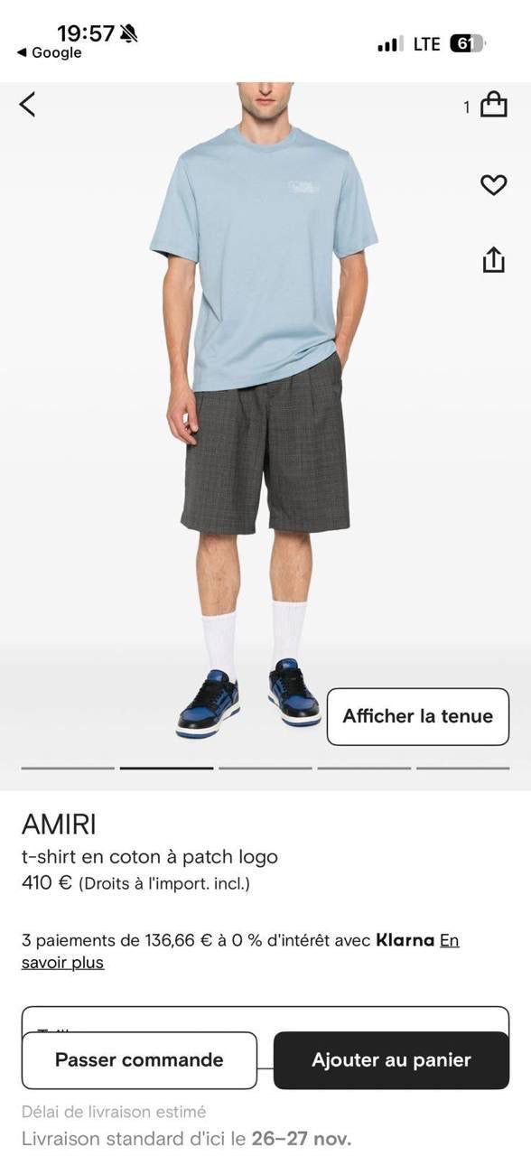 Amiri T-shirt