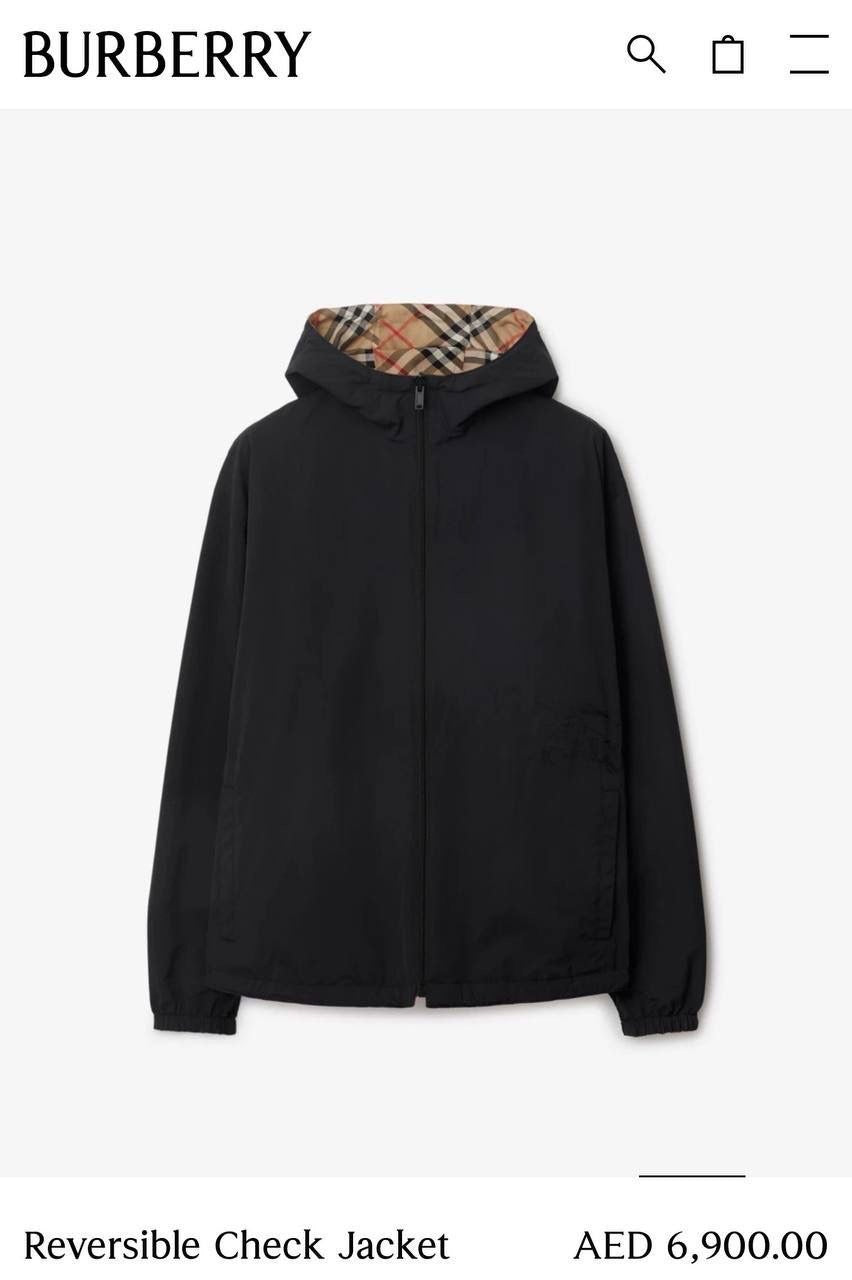 Burberry Reversible Jacket