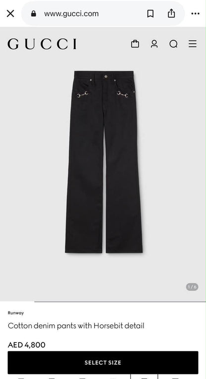 Gucci Jeans Pants