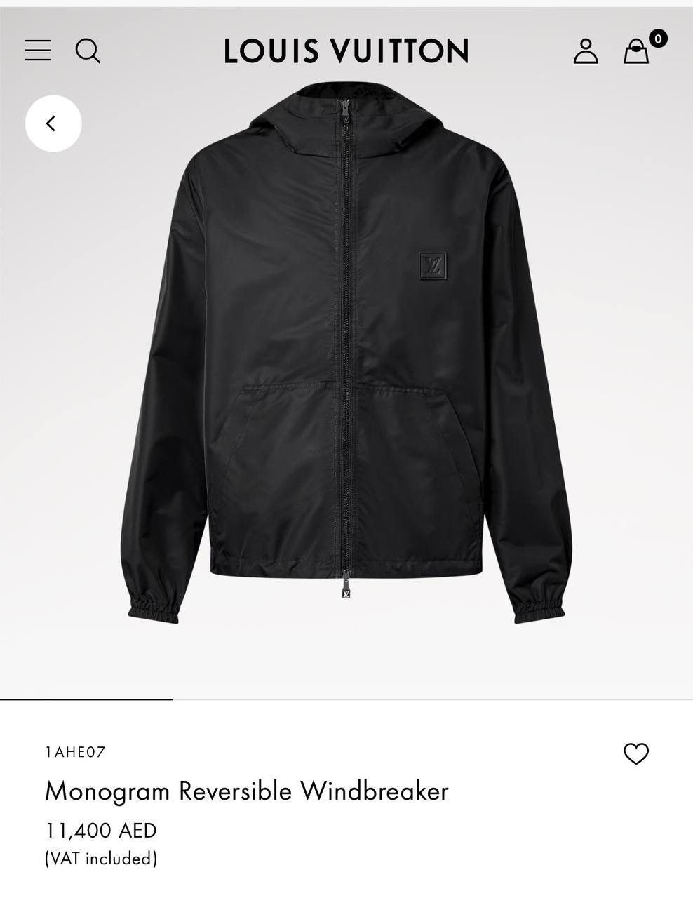 Louis Vuitton Reversible Jacket