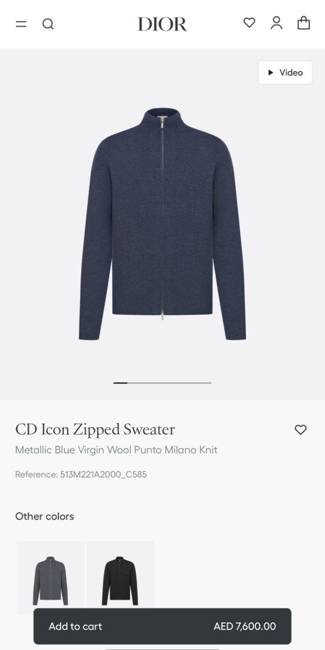 Dior Sweater
