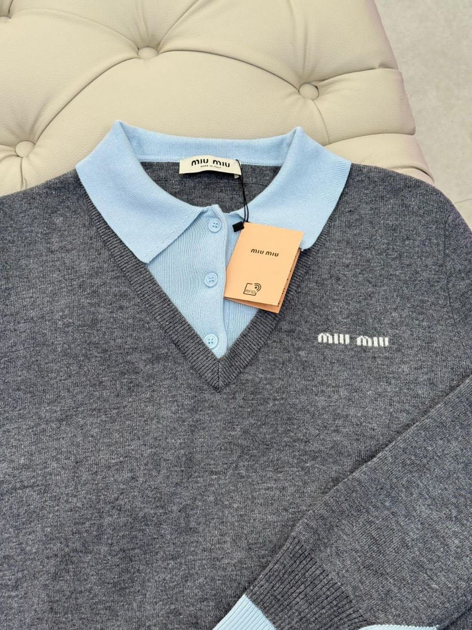Miu Miu Polo Sweater