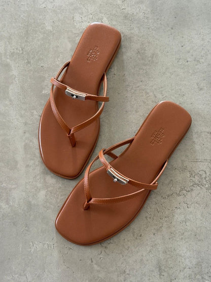 Hermes Slippers