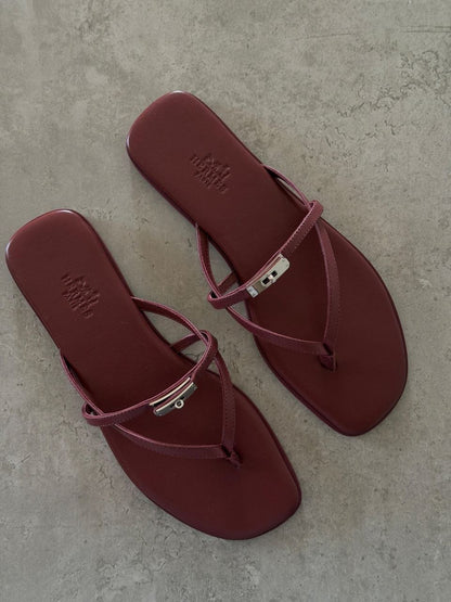 Hermes Slippers