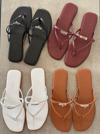 Hermes Slippers