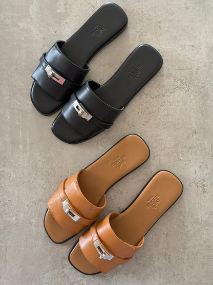 Hermes Slippers