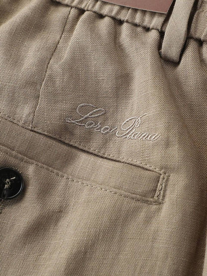 Loro Piana Linen Shorts