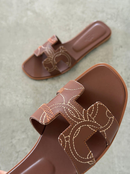 Hermes Slippers