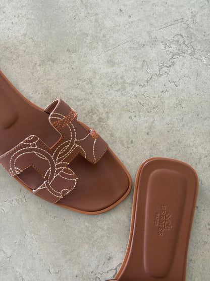 Hermes Slippers