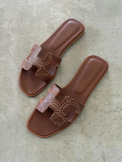 Hermes Slippers