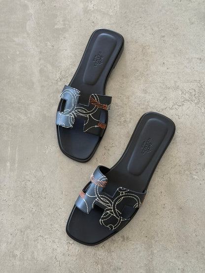 Hermes Slippers