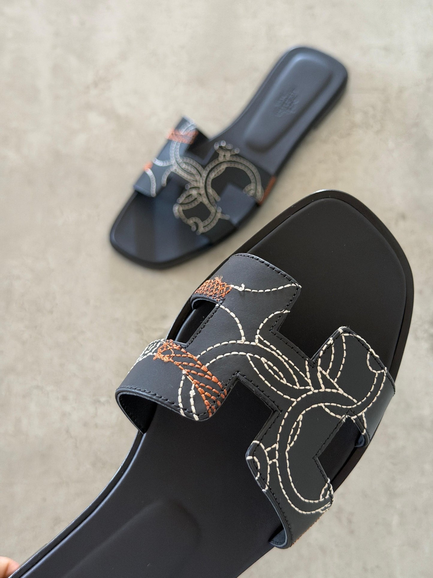 Hermes Slippers