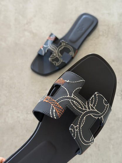 Hermes Slippers