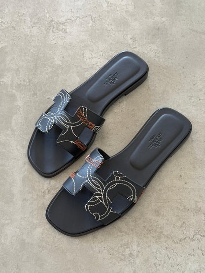 Hermes Slippers