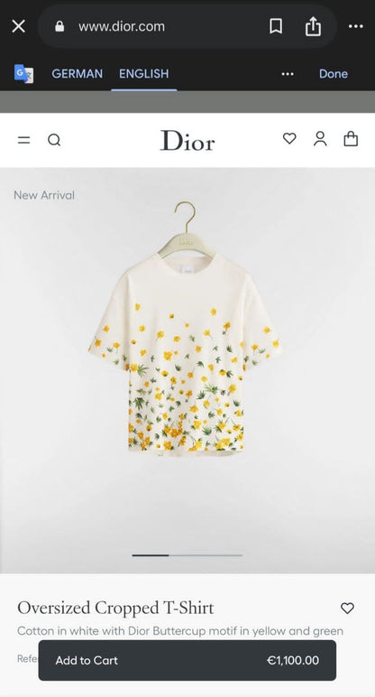 Dior T-shirt