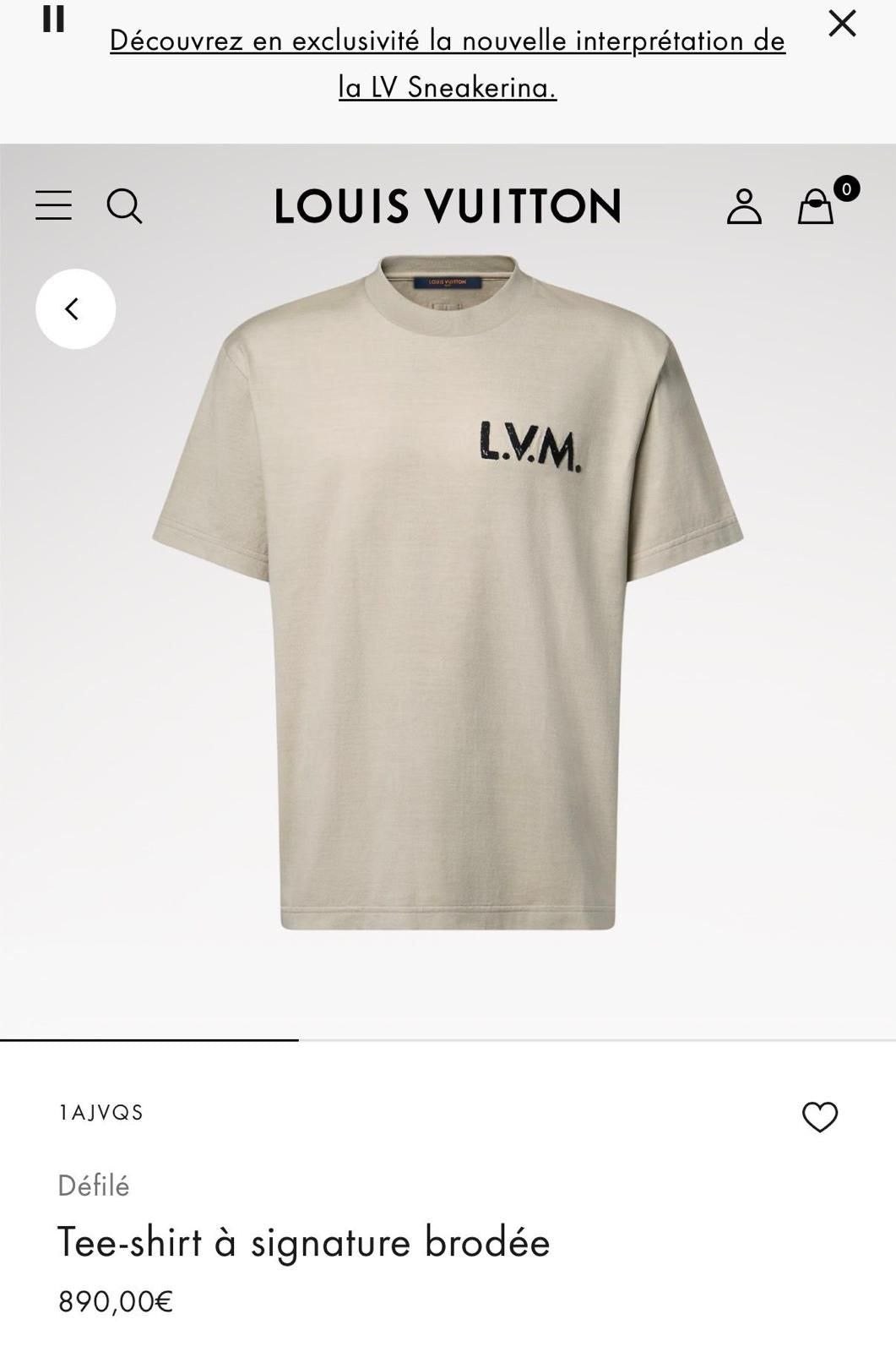 Louis Vuitton T-shirt
