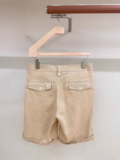 Loro Piana Linen Shorts