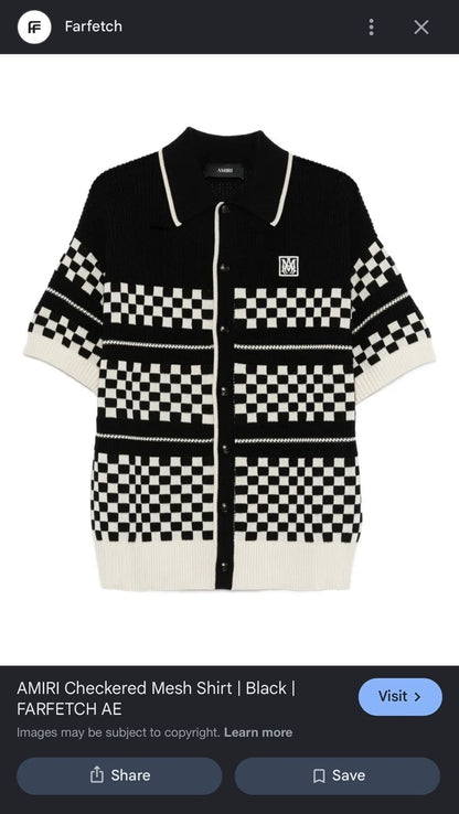 Amiri Polo Shirt