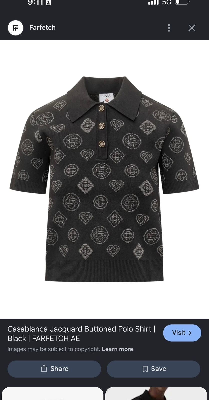 Casablanca Polo Shirt