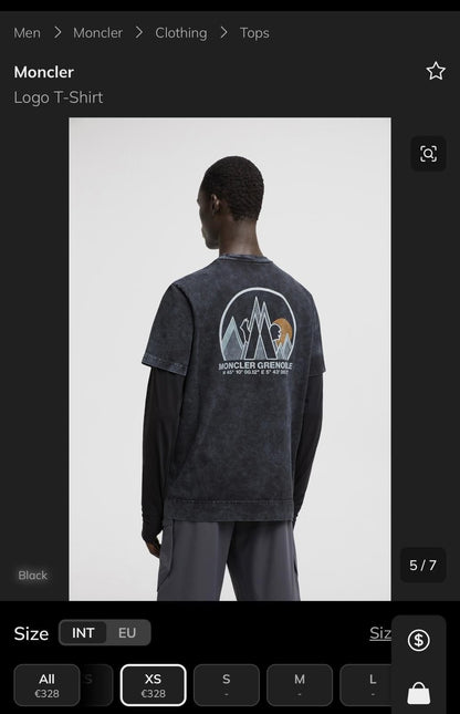 Moncler T-shirt