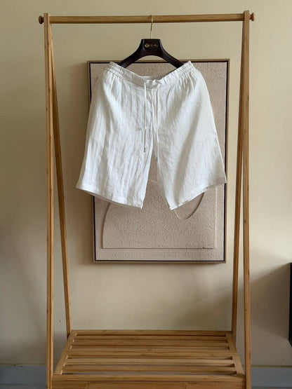 Loro Piana Linen Shorts