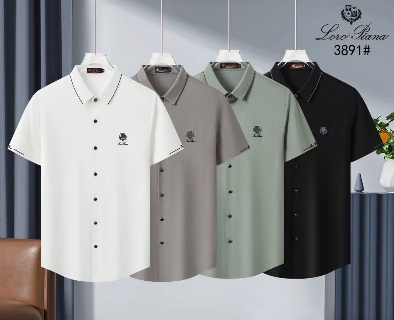 Loro Piana Short Sleeve Shirt