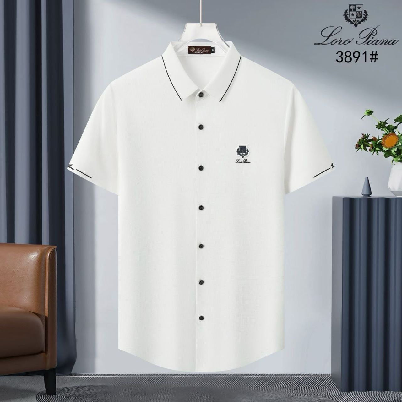 Loro Piana Short Sleeve Shirt