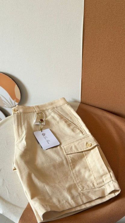 Loro Piana Linen Shorts