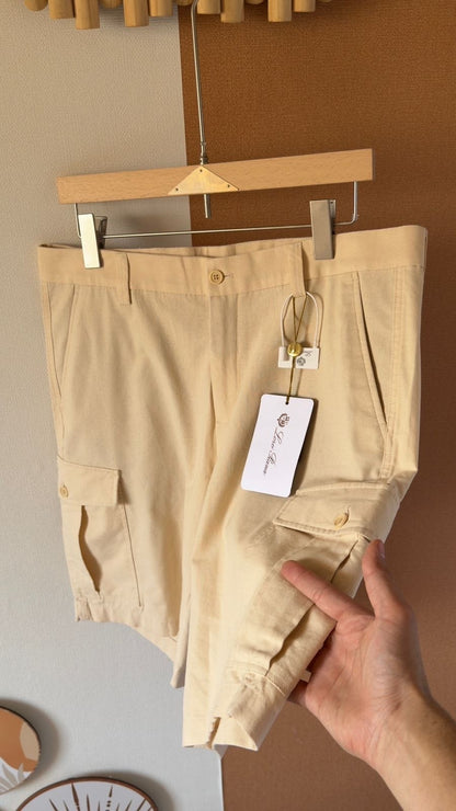 Loro Piana Linen Shorts