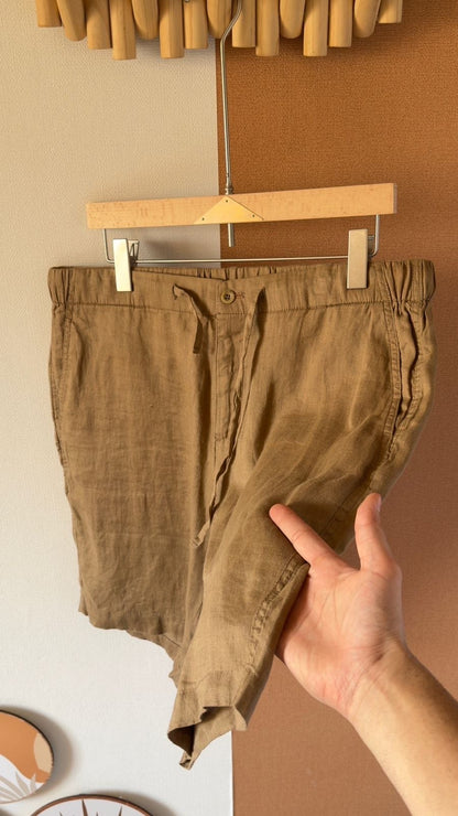 Loro Piana Linen Shorts