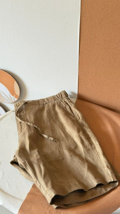 Loro Piana Linen Shorts