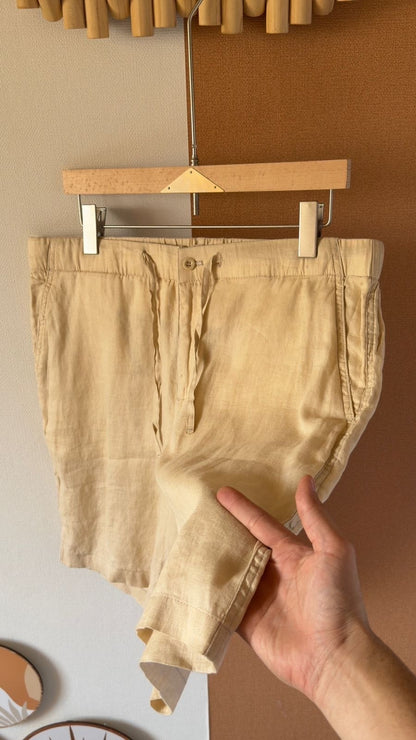 Loro Piana Linen Shorts