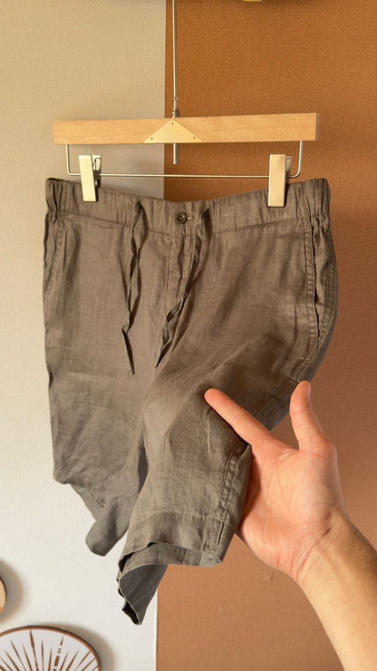 Loro Piana Linen Shorts